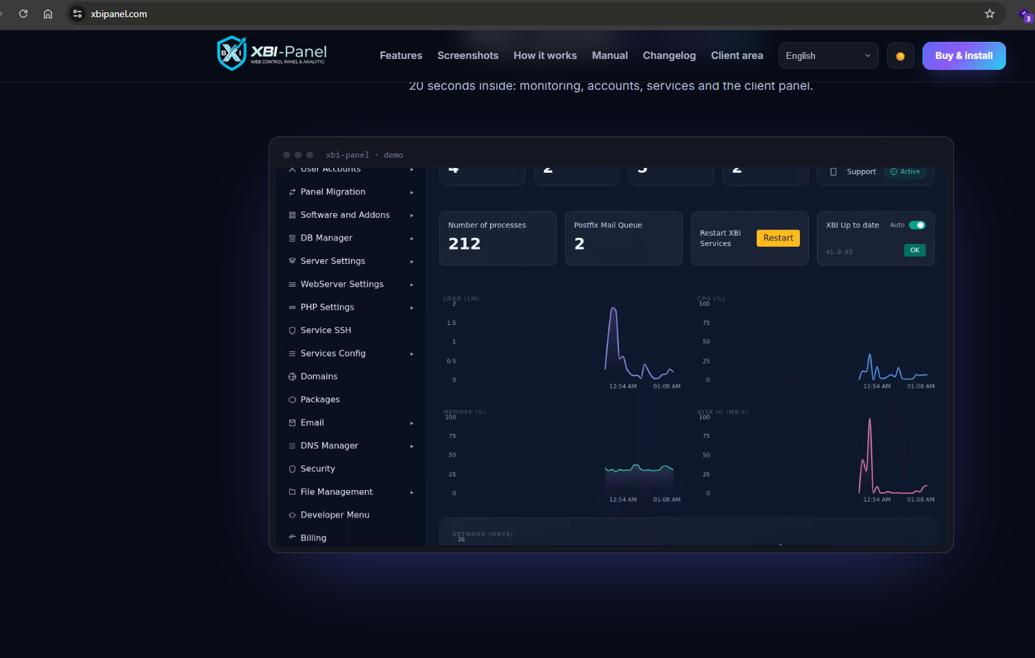 xbipanel.com — la landing